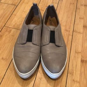 Biala Leather Platform Sneakers